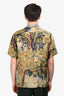 Dries Van Noten Multicolour Printed Short Sleeve Button Down Shirt Size 50