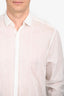 Lanvin White Cotton Long Sleeve Button Down Shirt Size 40 Mens