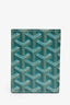 Goyard Green Goyardine Saint Marc Card Wallet