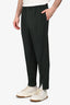 Issey Miyake Homme Plisse Green Pleats Pants Size 2 Mens