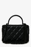 Pre-Loved Chanel™ 2021+ So Black Vanity Top Handle