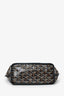 Goyard Black Goyardine Anjou Mini Tote With Pouch