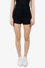 Dior Black Oblique Mini Shorts Size XS