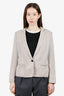 Isabel Marant Etoile Beige Single Breasted Blazer Size 3