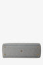 Christian Dior 2020 Grey Cannage Embroidered Canvas Large Lady D-Lite With Strap