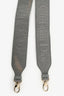 Christian Dior 2020 Grey Cannage Embroidered Canvas Large Lady D-Lite With Strap