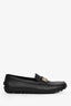 Louis Vuitton Black Leather S-Lock Driving Loafer Size 37
