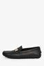 Louis Vuitton Black Leather S-Lock Driving Loafer Size 37