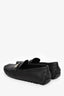 Louis Vuitton Black Leather S-Lock Driving Loafer Size 37