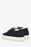 The Row Navy Canvas 'Marie H' Lace-Up Sneakers Size 37