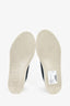 The Row Navy Canvas 'Marie H' Lace-Up Sneakers Size 37