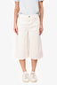 Ser.o.ya White Denim Capri Pants Size 26
