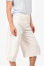 Ser.o.ya White Denim Capri Pants Size 26