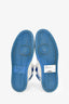 Louis Vuitton Blue/White Leather High Top Sneakers Size 7.5 Mens