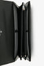 Pre-Loved Chanel™ 2023 Black Quilted Caviar Leather L-Gusset Flap Wallet