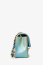 Pre-Loved Chanel™ 2024 Iridescent Ombre Lambskin Mini Rectangular Flap Bag