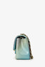 Pre-Loved Chanel™ 2024 Iridescent Ombre Lambskin Mini Rectangular Flap Bag