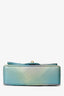 Pre-Loved Chanel™ 2024 Iridescent Ombre Lambskin Mini Rectangular Flap Bag