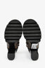 Louis Vuitton Black Monogram 'Star Trail' Lace-up Ankle Boots Size 37.5