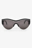 Balenciaga Black 'Ski' Cat-Eye Frameless Sunglasses
