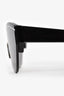 Balenciaga Black 'Ski' Cat-Eye Frameless Sunglasses