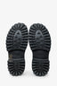 Gucci Rubber GG Monogram Perforated Lug Sole Sandals Size 37