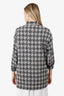 Isabel Marant Black/White Houndstooth Tweed Jacket Size 38