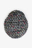 Pre-Loved Chanel™ Multicolour Tweed Wool Beret Hat Size 57