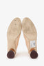 Stuart Weitzman Nude Crinkle Patent Leather Ankle Boots Size 40
