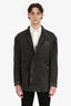 Diesel by Glenn Martens 2021 Collection Black Denim Blazer Size M Mens