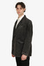 Diesel by Glenn Martens 2021 Collection Black Denim Blazer Size M Mens
