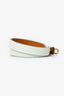 Hermès Light Green Leather Kelly Double Tour Bracelet