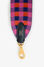 Hermès Multicolour Canvas Maxi Quadrille 50MM Bag Strap