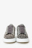 Alexander McQueen Grey Suede Studded Sneakers Size 45 Mens