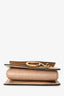 Chloé Blush Croc Embossed Leather Small Faye Crossbody Bag