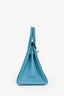 Hermès 2014 Bleu Colvert Togo Leather Retourne Birkin 30 PHW