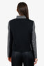 Akris Grey/Black Houndstooth Single Breasted Blazer Size 10