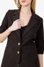 Smyth Black Suede Blazer Size 6