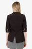Smyth Black Suede Blazer Size 6