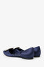 Roger Vivier Satin Chips D'Orsay Flat Size 37.5