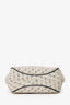 Stella McCartney Beige/Black Canvas Leather Trimmed Logo Monogram Tote