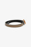 Hermès 2017 Etoupe/Black Swift Epsom Reversible 'Gamma' 13MM Belt Size 75