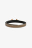 Hermès 2017 Etoupe/Black Swift Epsom Reversible 'Gamma' 13MM Belt Size 75