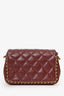 Pre-Loved Chanel™ 22B Burgundy Caviar Never Ending Chain Flap Bag