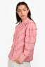 Sea New York Pink Scalloped Blouse Size S