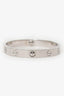 Cartier 18K White Gold Classic Model Love Bracelet Size 16