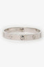 Cartier 18K White Gold Classic Model Love Bracelet Size 16