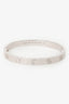 Cartier 18K White Gold Classic Model Love Bracelet Size 16