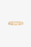 Cartier 18K Yellow Gold 4 Diamonds Medium Model Love Bracelet Size 16