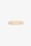 Cartier 18K Yellow Gold 4 Diamonds Medium Model Love Bracelet Size 16